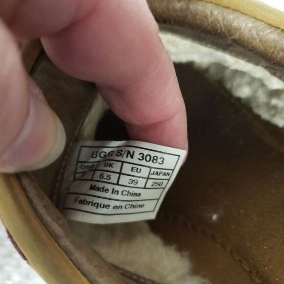 Ugg Womens Slip-On Shoes‎ Clogs Size 8 Camel/Tan Pre-owned - Picture 4 of 8